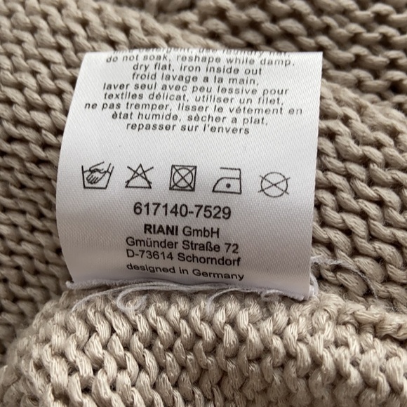 Riani I Two Toned Beige Cardigan - Picture 10 of 10